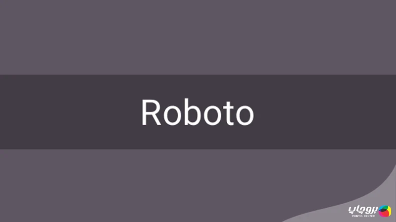 فونت Roboto برای کاتالوگ