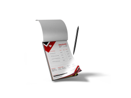  فاکتور دو رنگ قرمز مشکی (NCR)	