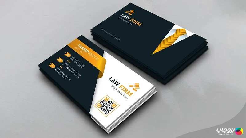 بهترین رنگ برای کارت ویزیت وکالت